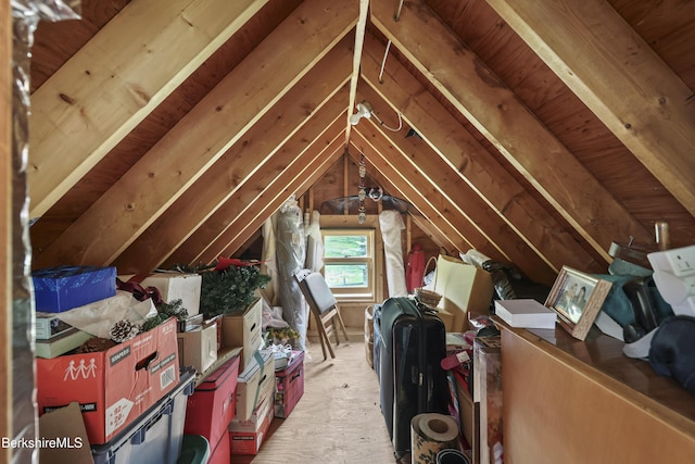 135 E St, Lee, MA 01238 - view of unfinished attic