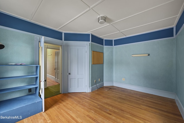 34-36 Crandall St, Adams, MA 01220 - unfurnished bedroom featuring wood finished floors and a closet