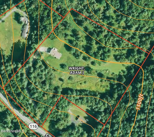 805 Savoy Rd, Cheshire, MA 01225 - map of property location