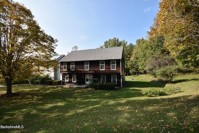 131 Wilshire Dr, Cheshire, MA 01225 - view of front facade featuring a front lawn