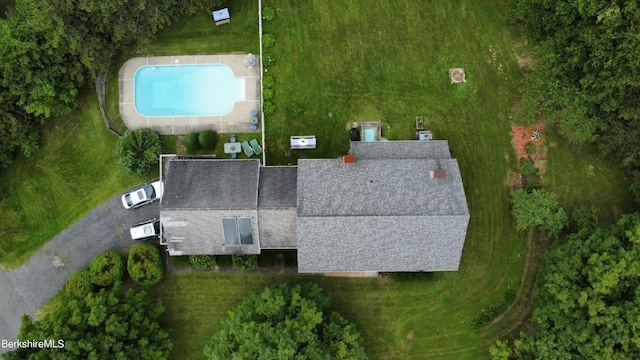 131 Wilshire Dr, Cheshire, MA 01225 - birds eye view of property