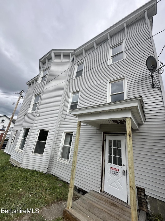 view of back of property