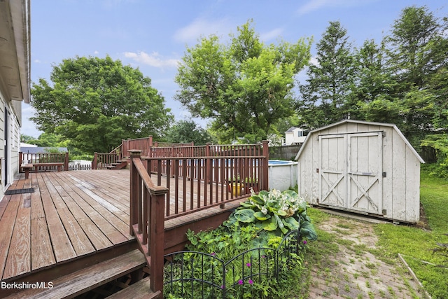 127 Gamwell Ave, Pittsfield, MA 01201 - deck with a shed