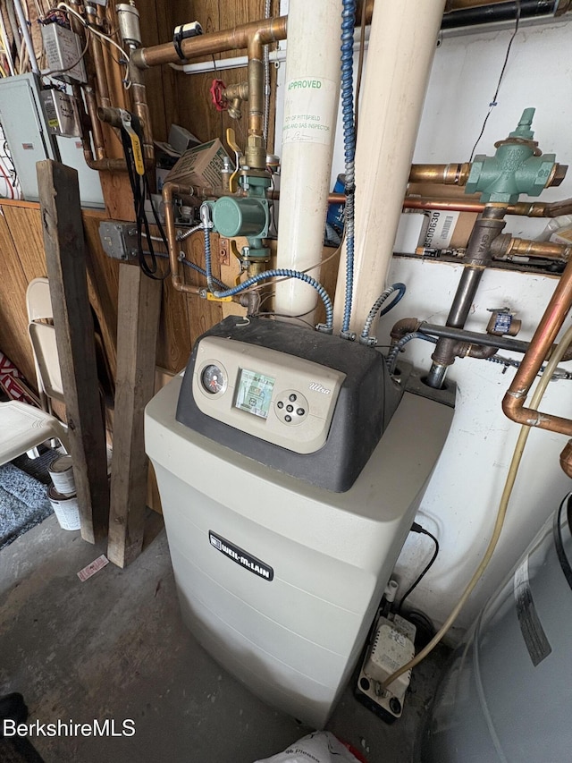 184 Mcintosh Dr, Pittsfield, MA 01201 - utilities with water heater