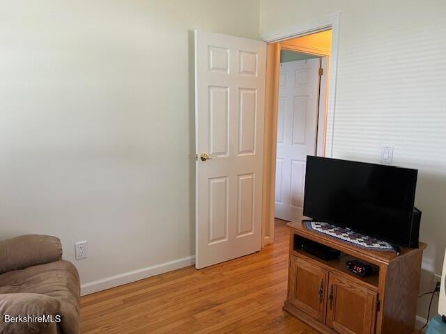 62 Maple Grove Dr, Pittsfield, MA 01201 - living area with light wood finished floors and baseboards