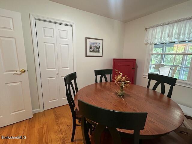 62 Maple Grove Dr, Pittsfield, MA 01201 - dining room with light wood-style floors