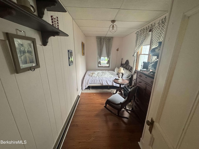79 Chestnut St, North Adams, MA 01247 - bedroom with dark wood finished floors
