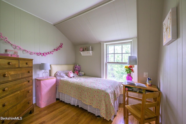 955 Barker Rd, Pittsfield, MA 01201 - bedroom featuring wood finished floors and lofted ceiling