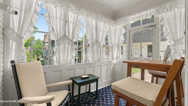 2 Melrose St, Adams, MA 01220 - sunroom / solarium with a decorative wall