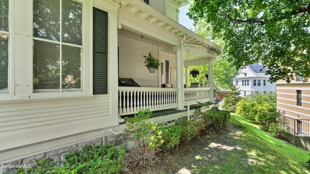 2 Melrose St, Adams, MA 01220 - view of property exterior featuring covered porch