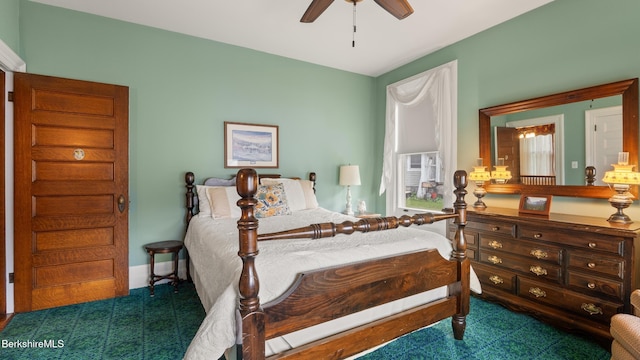 2 Melrose St, Adams, MA 01220 - bedroom featuring ceiling fan