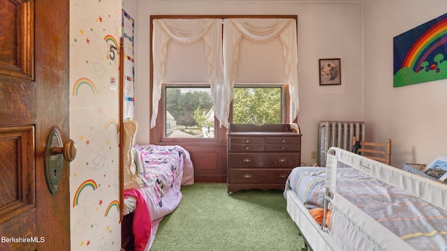 2 Melrose St, Adams, MA 01220 - carpeted bedroom with radiator