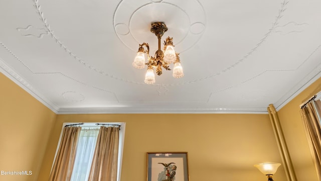 2 Melrose St, Adams, MA 01220 - detailed view of ornamental molding and a chandelier