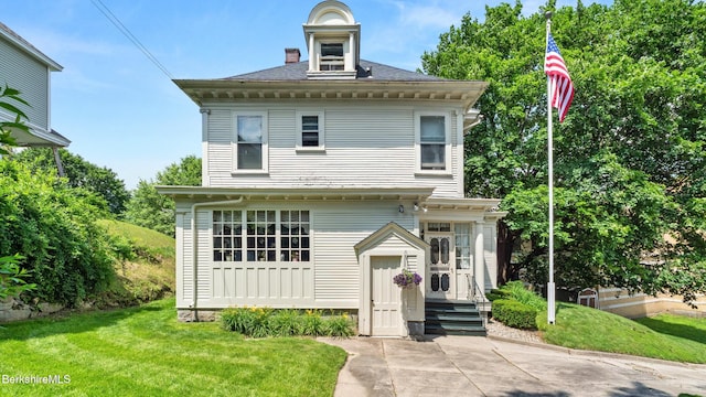 2 Melrose St, Adams, MA 01220 - view of front of home featuring a front lawn