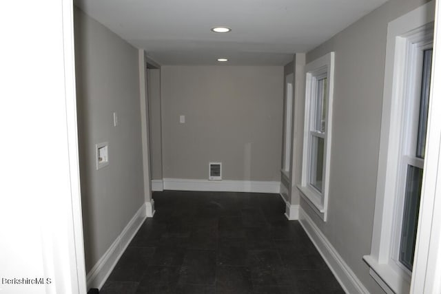 26 Davis St, Pittsfield, MA 01201 - corridor featuring recessed lighting, baseboards, and heating unit