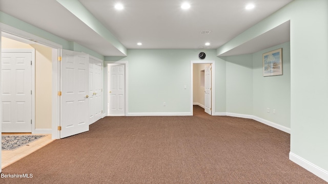 14 Alpine Trl # 14, Pittsfield, MA 01201 - finished below grade area with baseboards, recessed lighting, and carpet