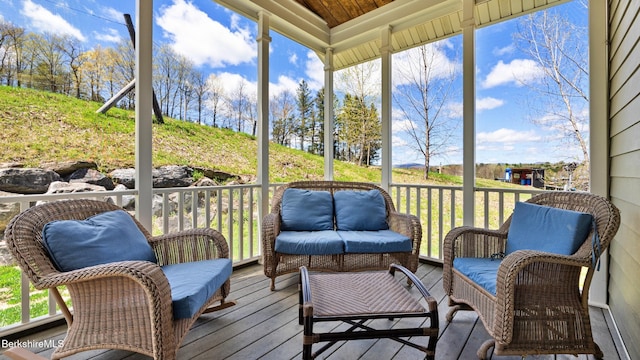 14 Alpine Trl # 14, Pittsfield, MA 01201 - sunroom / solarium with a healthy amount of sunlight