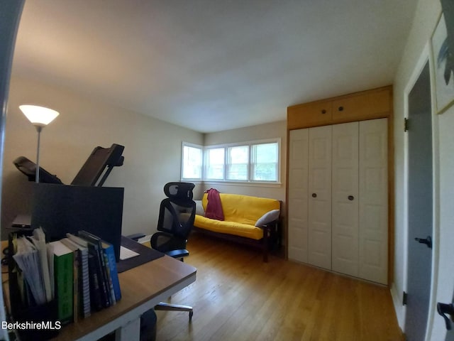 17 Crane Ave, Pittsfield, MA 01201 - home office with wood finished floors