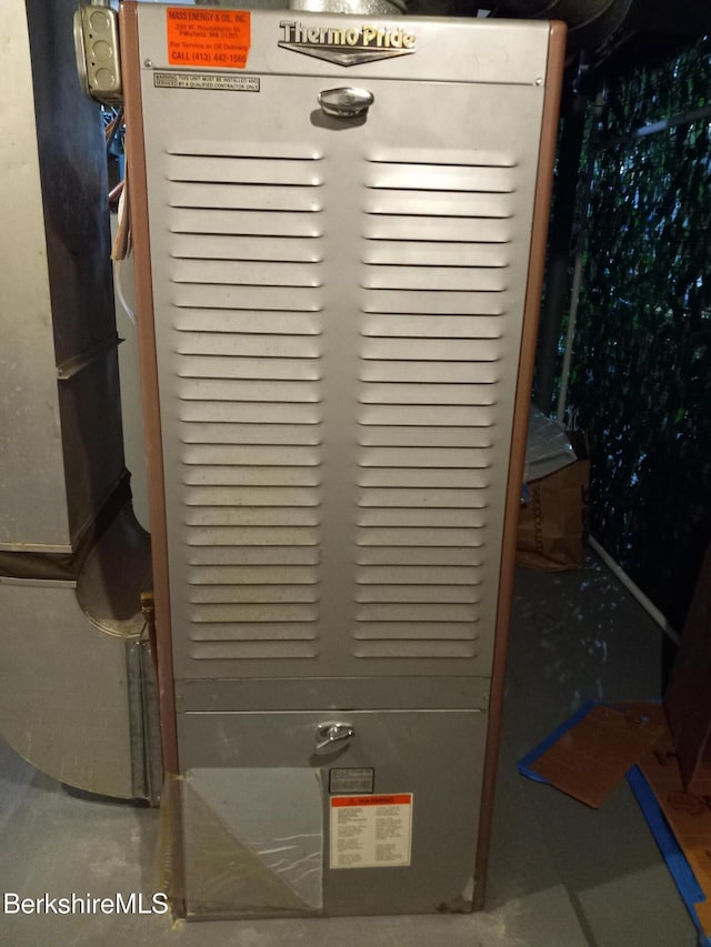 17 Crane Ave, Pittsfield, MA 01201 - utility room with heating unit