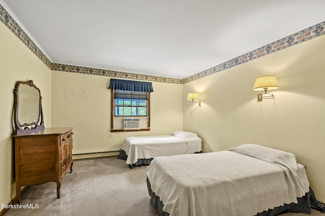 1310 Lenox Rd, Richmond, MA 01254 - carpeted bedroom with baseboard heating and cooling unit