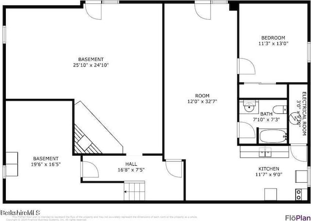 1310 Lenox Rd, Richmond, MA 01254 - view of property floor plan