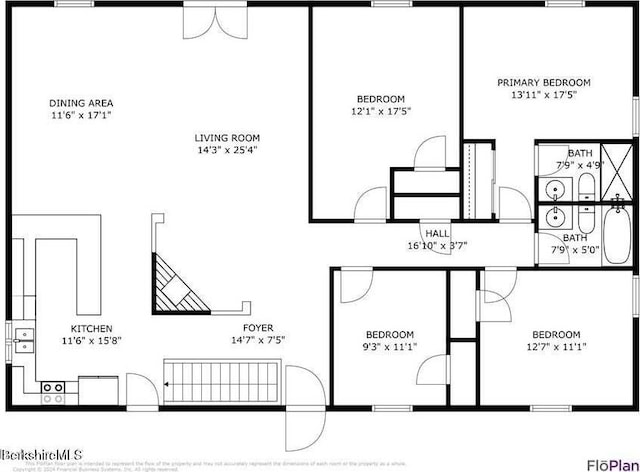 1310 Lenox Rd, Richmond, MA 01254 - view of room layout