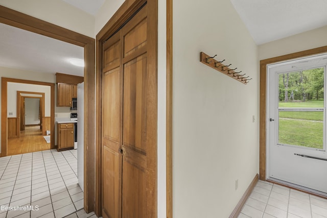 64 Blotz Rd, Washington, MA 01223 - hallway with light tile patterned flooring