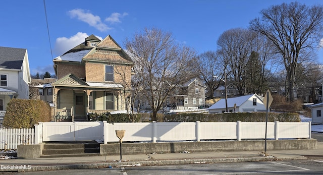 victorian house with covered porch