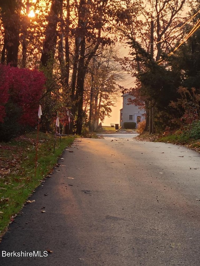 view of road