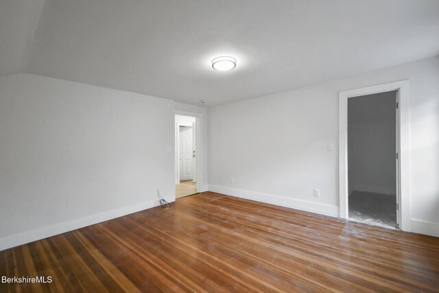 111 Columbia St, Adams, MA 01220 - spare room with wood finished floors and baseboards