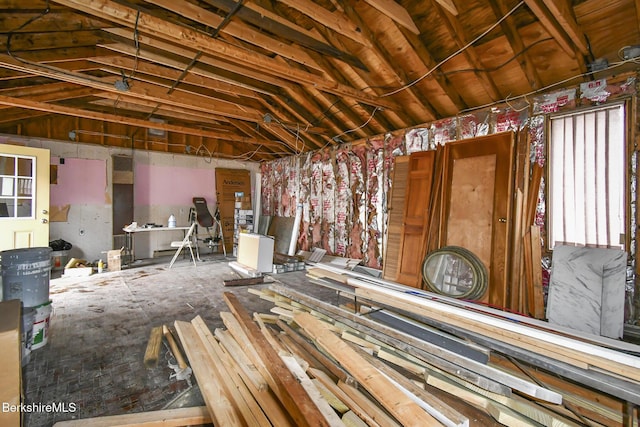 111 Columbia St, Adams, MA 01220 - miscellaneous room with vaulted ceiling