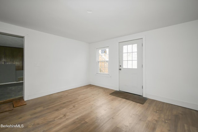 111 Columbia St, Adams, MA 01220 - foyer entrance featuring wood finished floors and baseboards