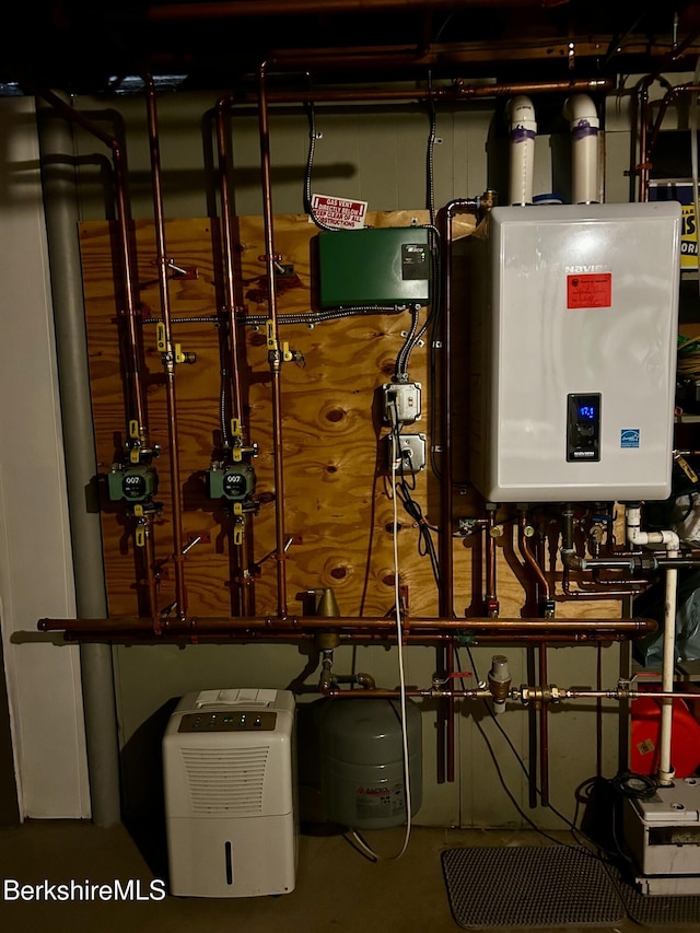 89-91 N Summer St, Adams, MA 01220 - utilities with tankless water heater