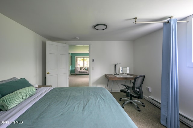 2 Wallace Rd Dh-B, Unit Dh-B Stockbridge, MA 01262 - carpeted bedroom with baseboard heating