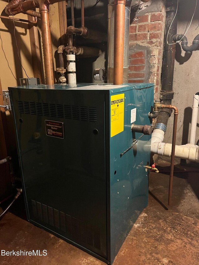 40 Crandall St, Adams, MA 01220 - utilities with a heating unit