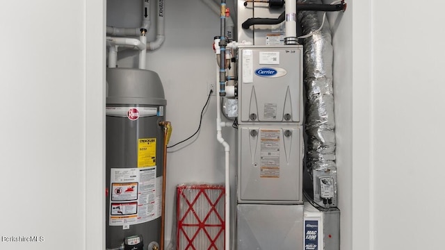 utilities with gas water heater