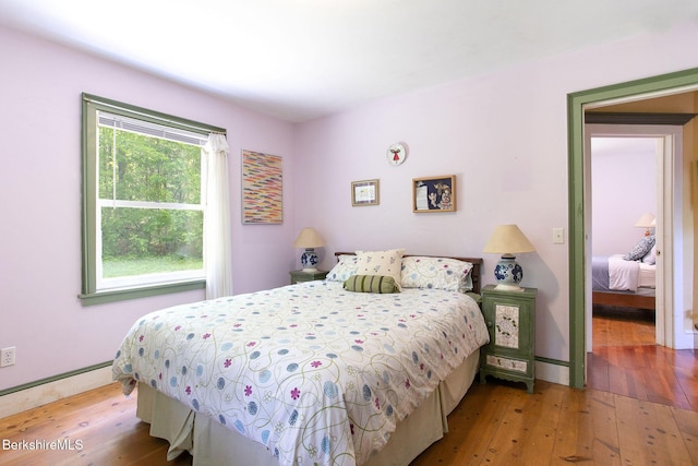 662 Foley Rd, Sheffield, MA 01257 - bedroom with hardwood / wood-style floors and baseboards