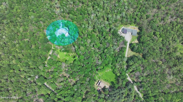 233 Algerie Rd, Becket, MA 01223 - aerial overview of property's location