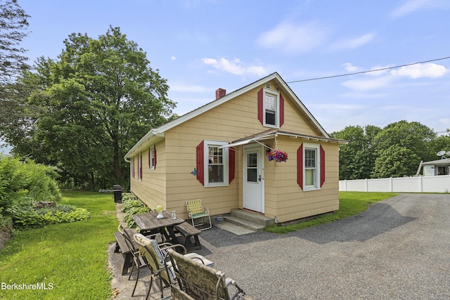 15 Summit Ave, Adams, MA 01220 - bungalow with a chimney and entry steps