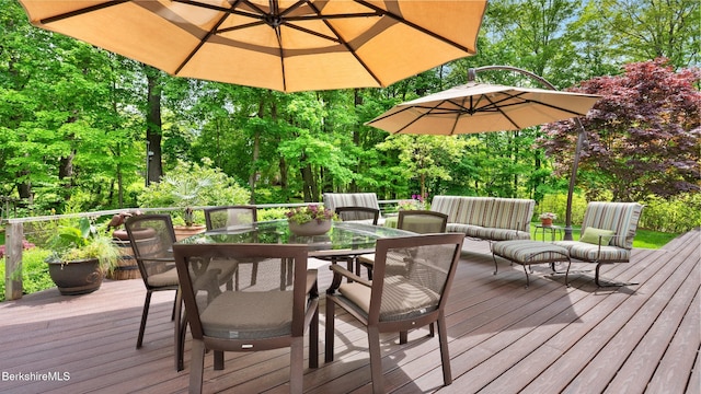 13 Taconic Ave, Lenox, MA 01240 - deck with outdoor dining space