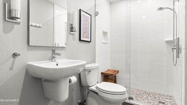 13 Taconic Ave, Lenox, MA 01240 - full bath with a shower stall and toilet