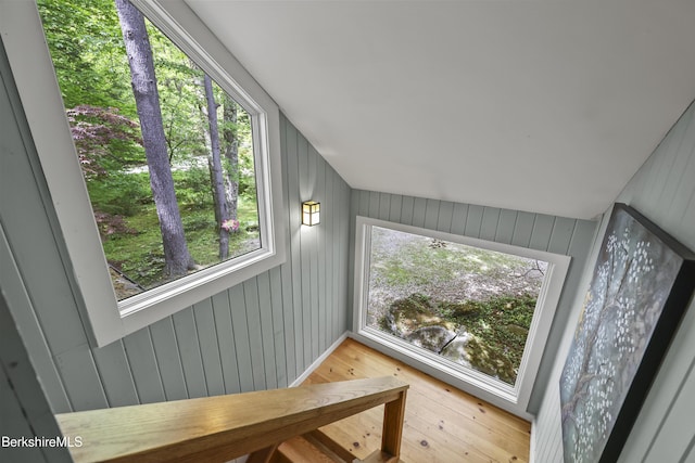 171 Lake Shore Dr, Otis, MA 01253 - detailed view of wood finished floors and wood walls