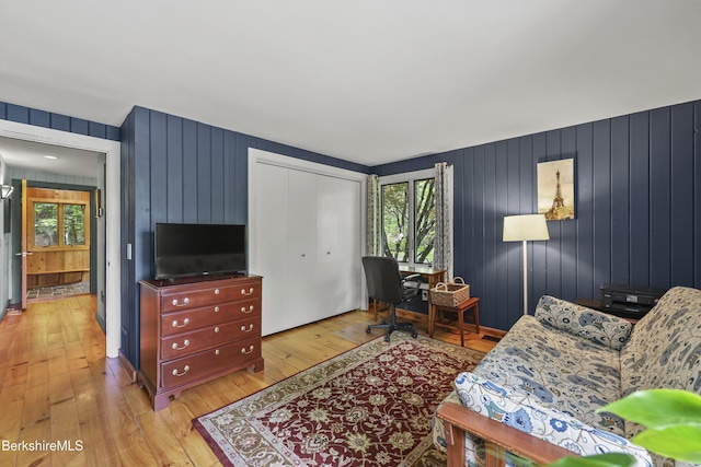 171 Lake Shore Dr, Otis, MA 01253 - living area featuring light wood-type flooring
