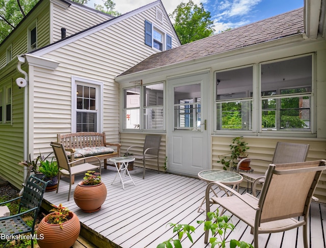 160 Marion Ave, North Adams, MA 01247 - view of deck