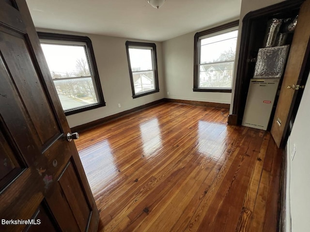 unfurnished bedroom featuring light hardwood / wood-style floors