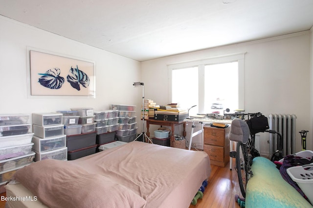 6-10 Manville St, Great Barrington, MA 01230 - bedroom with radiator heating unit and wood finished floors
