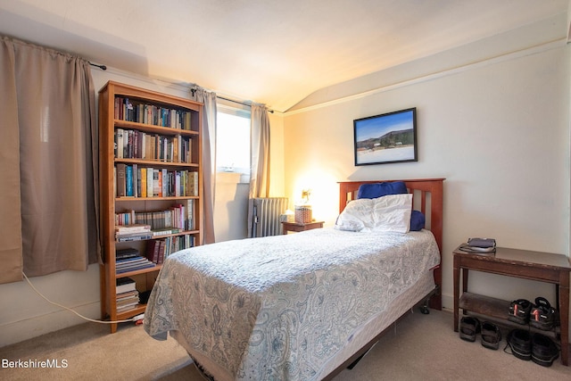 6-10 Manville St, Great Barrington, MA 01230 - carpeted bedroom featuring vaulted ceiling