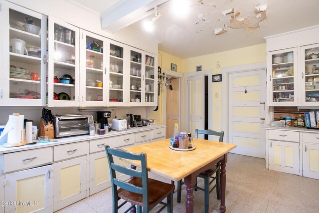 6-10 Manville St, Great Barrington, MA 01230 - dining room featuring rail lighting