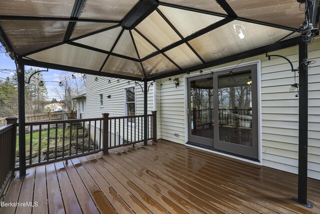 2 Faucett Ln, Pittsfield, MA 01201 - view of wooden terrace