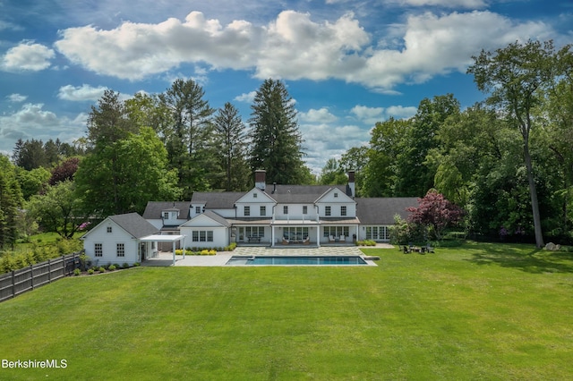 1030 W St, Pittsfield, MA 01201 - rear view of house featuring a patio area
